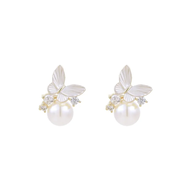 QIANFANGDAHUANGYE Alloy Stud Earrings Women's-0