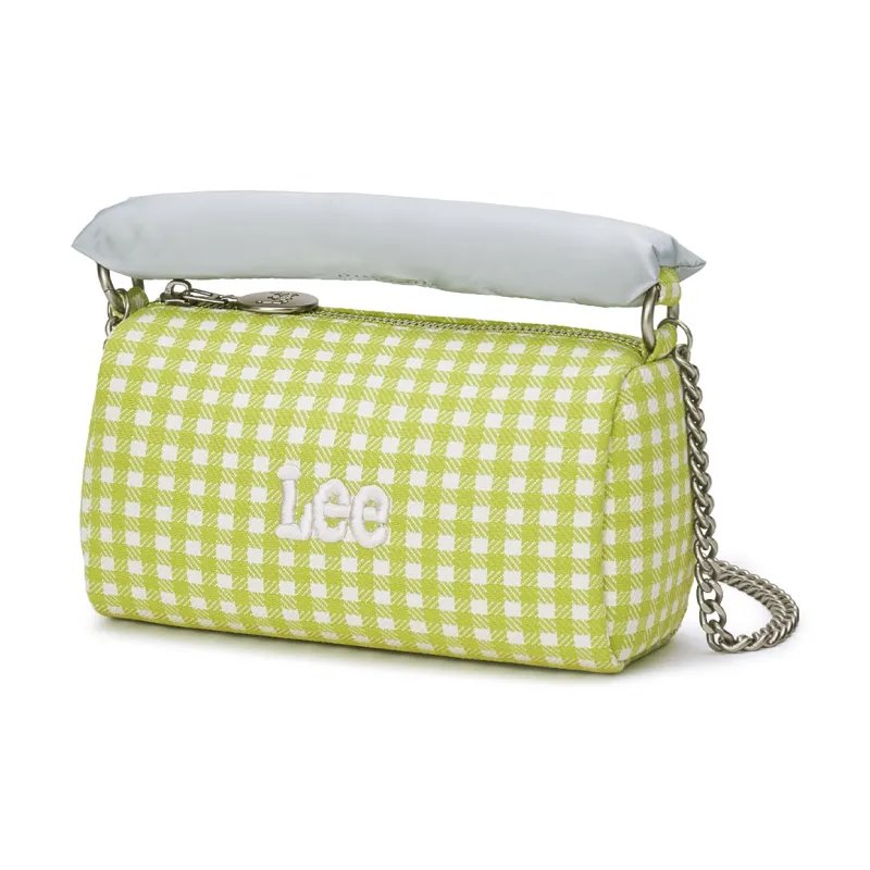 Lee Fabric Handbag Women's Green Plaid-10