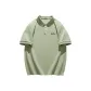 [7A Grade Antibacterial & Breathable]Gray Pea Green (Blue Heart Chest Logo)