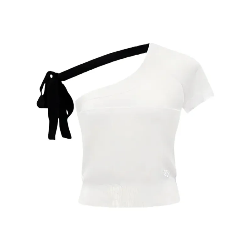 FLIM Drop Shoulder Sleeve T Shirt Women's-0