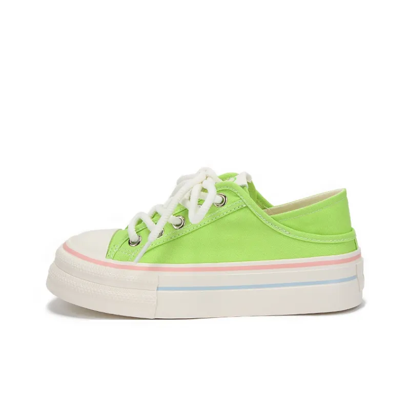 Yobn Slip Resistant And Breathable Low Top Skateboard Shoes Women's-5