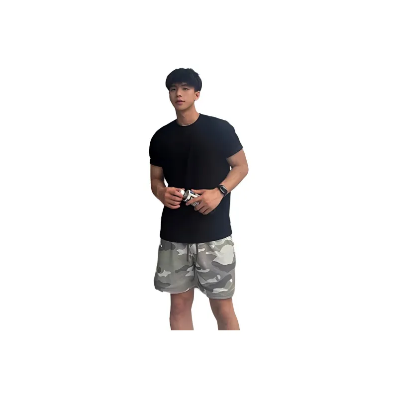 CORNILOT Casual Shorts Unisex Premium Camouflage-0