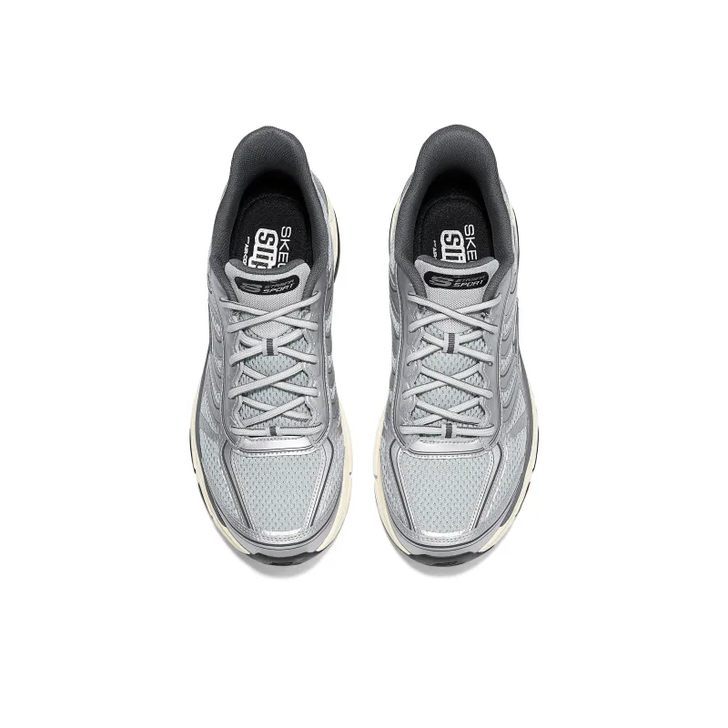 Skechers Low Top Chunky Sneakers Men's Silver-2