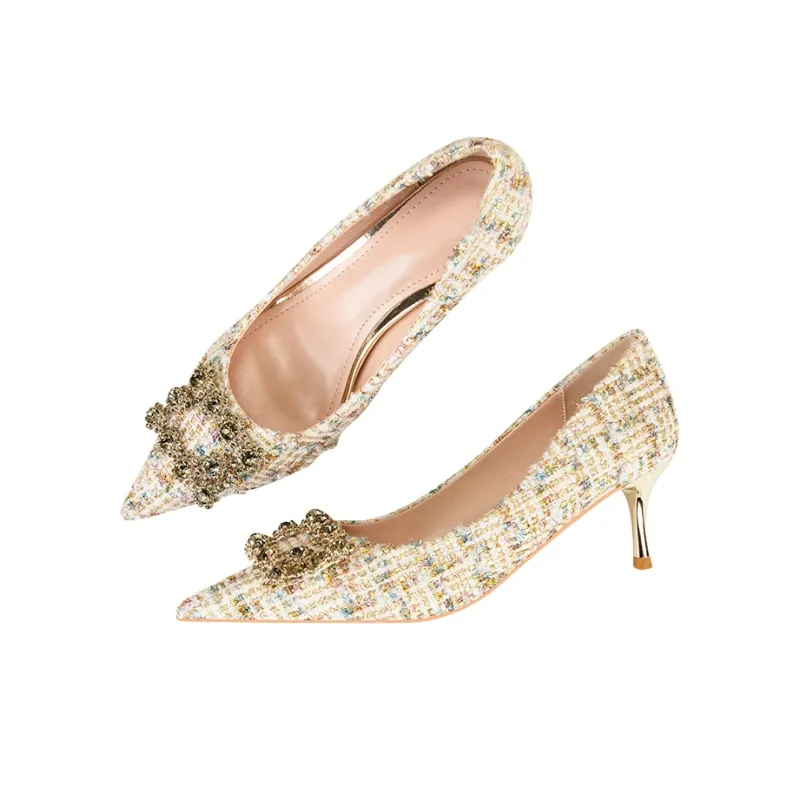 TADSW Slim Heel High Heels Women's-4