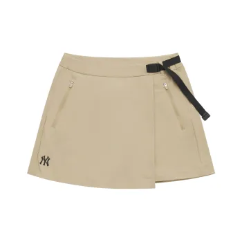 MLB New York Yankees Basic Collection SS25 Casual Shorts Women's Sand