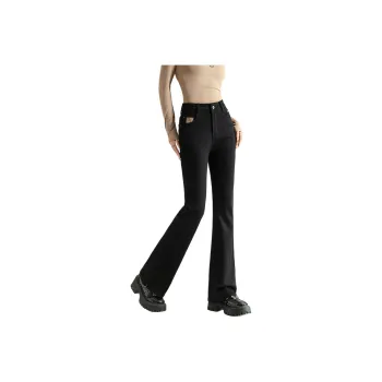 FAWENXIANGZI Jeans Women's Black