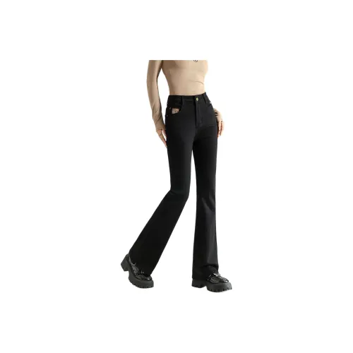 FAWENXIANGZI Jeans Women's Black