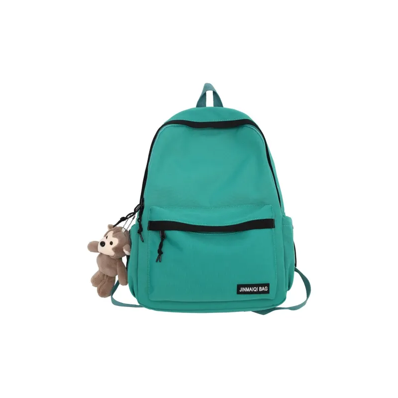 Meow In The Grass Nylon Backpack Unisex Multicolor-13