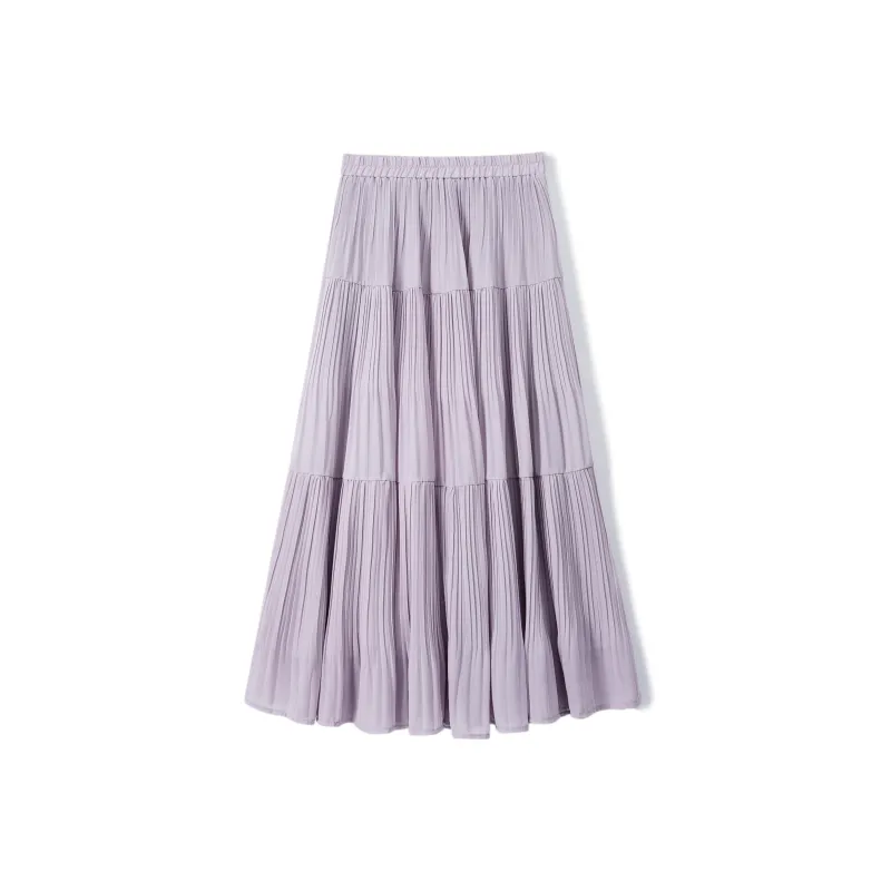 CLUB NEWS Casual Long Skirt Women's-12