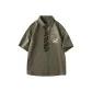 [Tie Is Only for Matching Effect]Army Green (Y Naughty Smile Chest Mark)