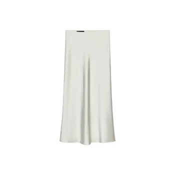 ZARA Casual Long Skirts Women's Gray Green