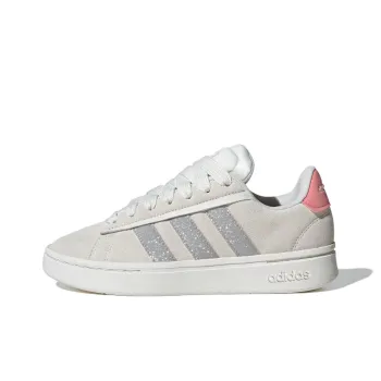 Adidas GRAND COURT ALPHA Anti Slip Wear Resistant Low Top Tennis Shoes Women's Ecru