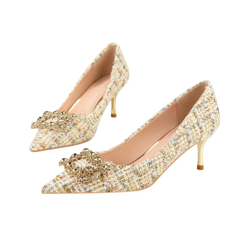 TADSW Slim Heel High Heels Women's-5
