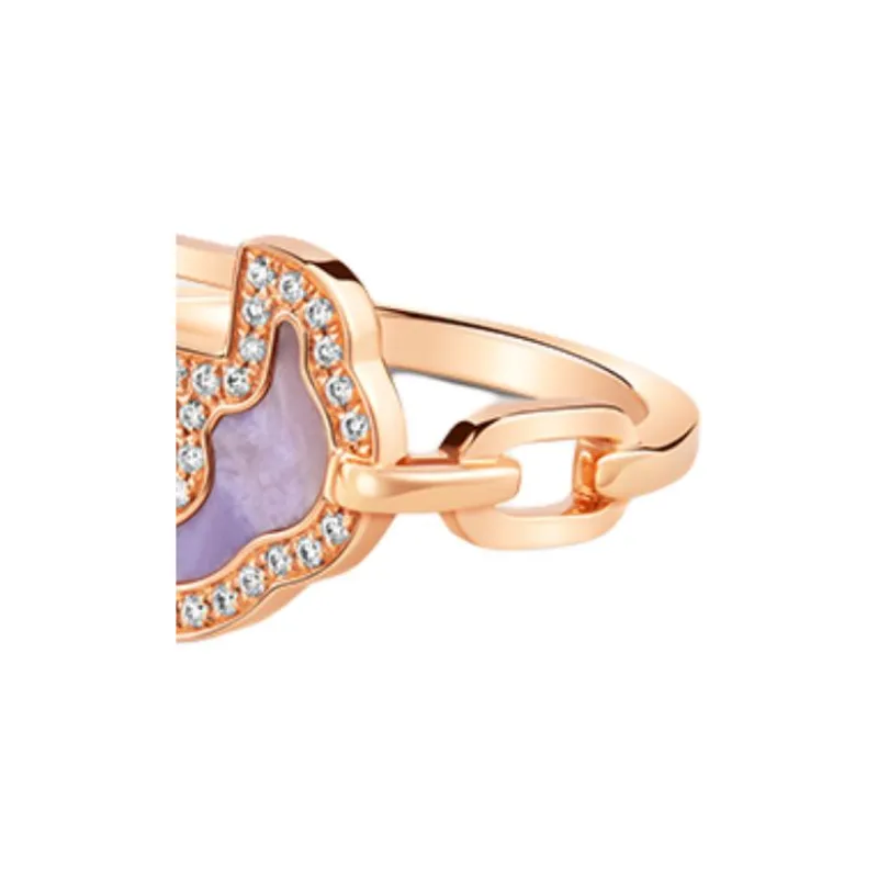 Qeelin 18K Rose Gold, Diamond Rings Unisex-1
