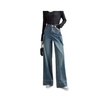 FAWENXIANGZI Jeans Women's Blue