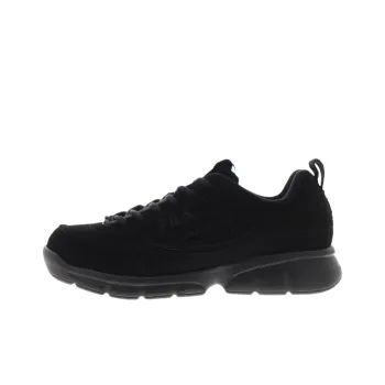 FILA Disruptor SE Anti Slip Wear Resistant Low Top Casual Shoes Men's Black