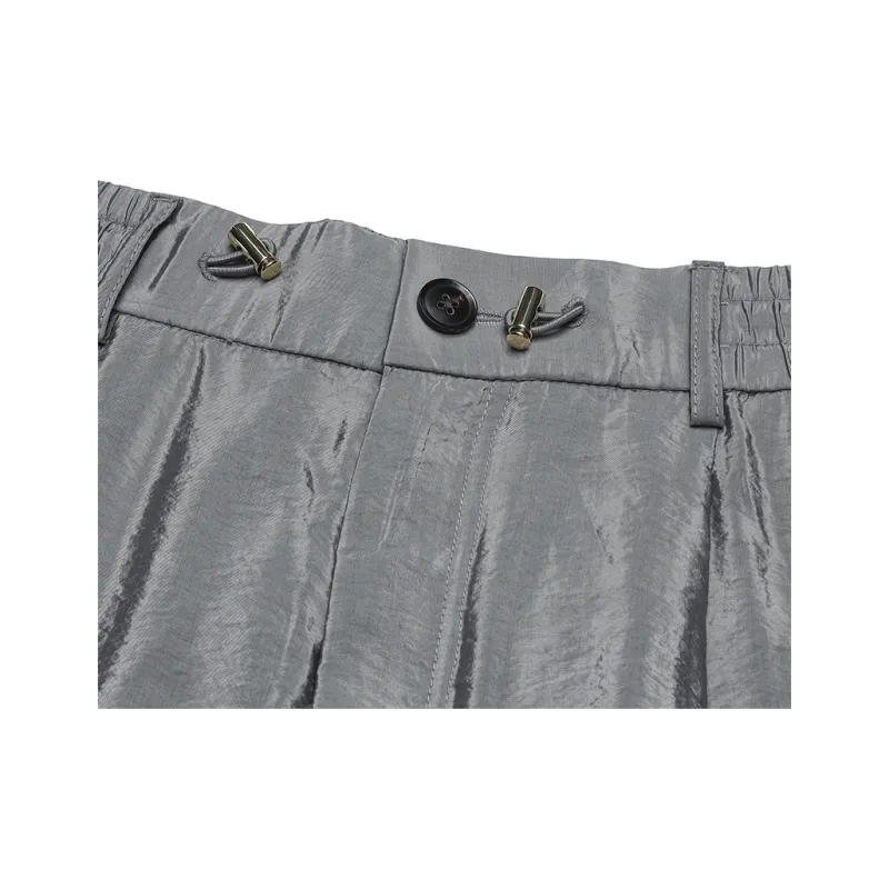 FILA MILANO Collection Casual Pants Women's Xingji Gray-2