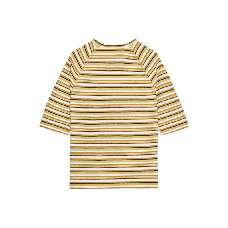 ZARA T Shirts Women's Nude/Green-1