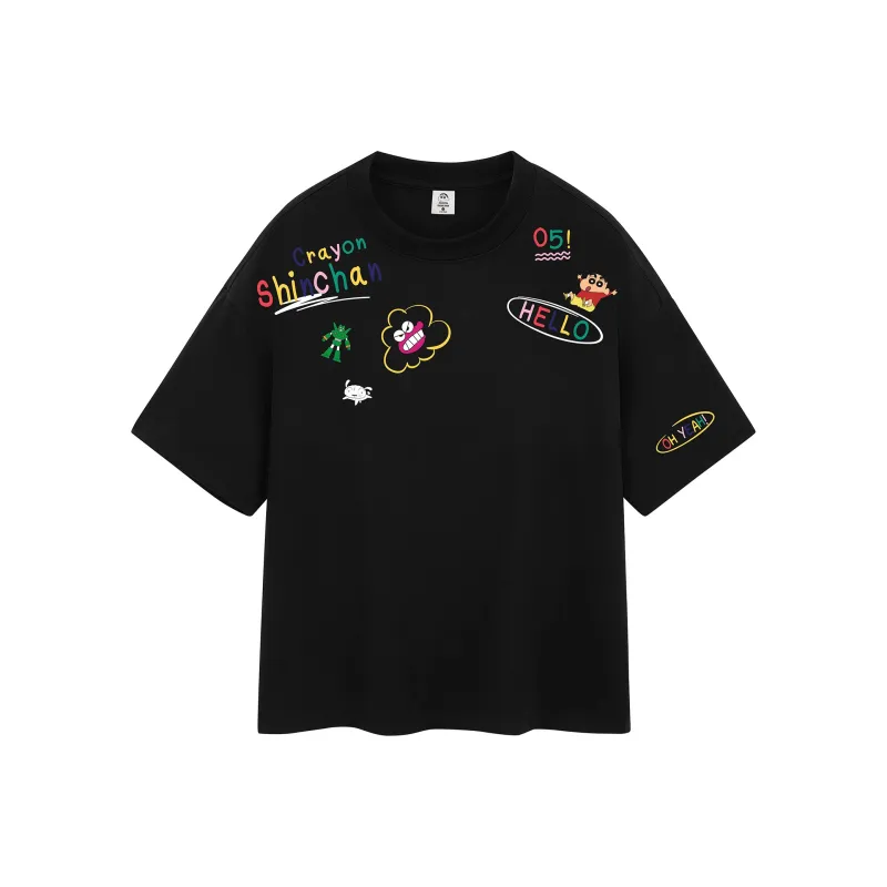 Crayon Shinchan T Shirts Unisex-4