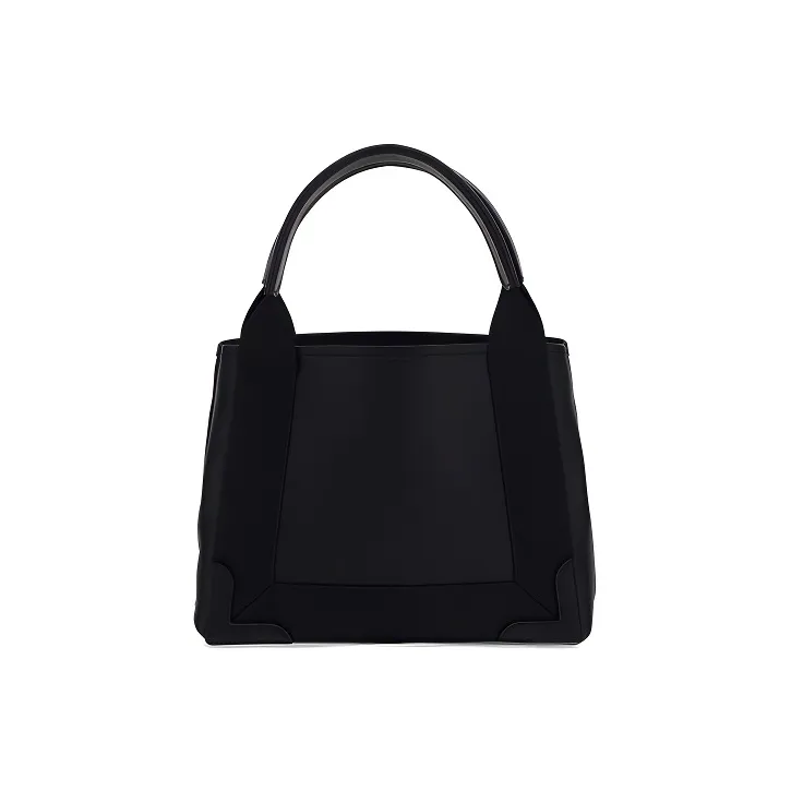 Balenciaga Leather Tote Bag, Shopping Bag, Handbag Women's Black-2