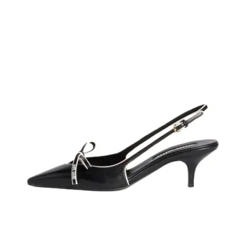 MIU MIU Slim Heel High Heels 5.5cm Women's Black