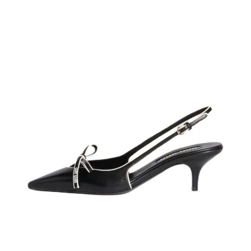 MIU MIU Slim Heel High Heels 5.5cm Women's Black