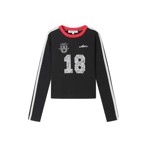 ANDREA MARTIN T Shirts Women's Black