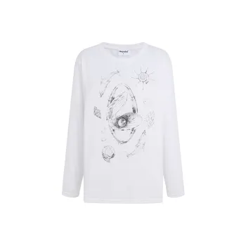 HEYABC T Shirts Women's White