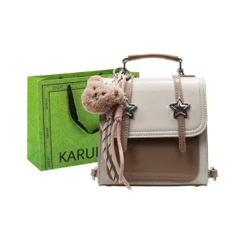 KARUISHA PU Backpack Women's Multicolor