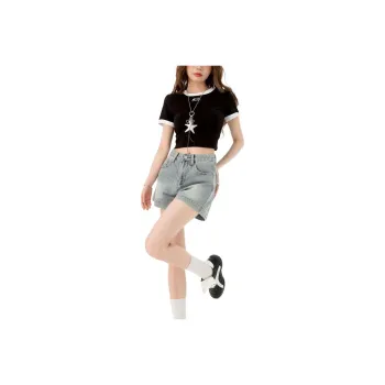 7 SEVFUN Denim Shorts Women's