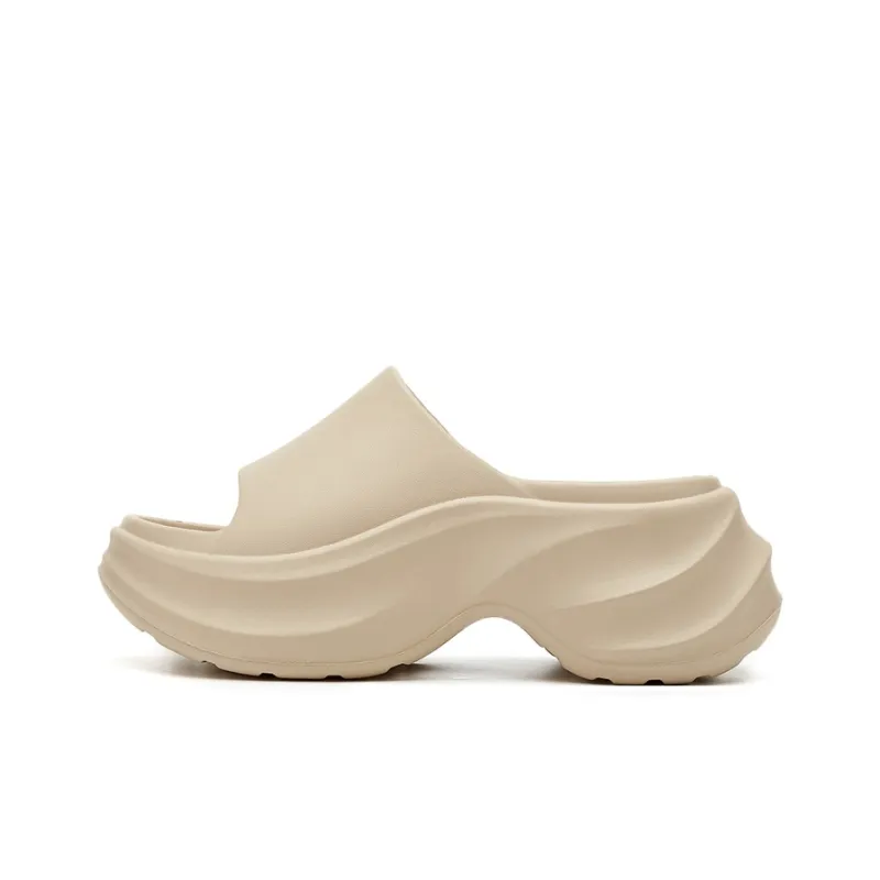 Mulinsen Cut Out Slip Resistant Abrasion Resistant Slide Slippers Women's-14