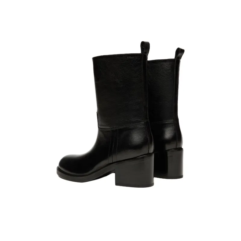 BALLY Peggy Ankle Boots 5.5cm Women's Black-3