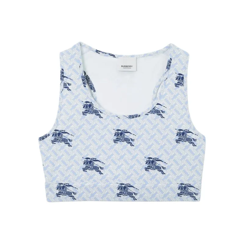 Burberry Monogram print Cropped Top-0