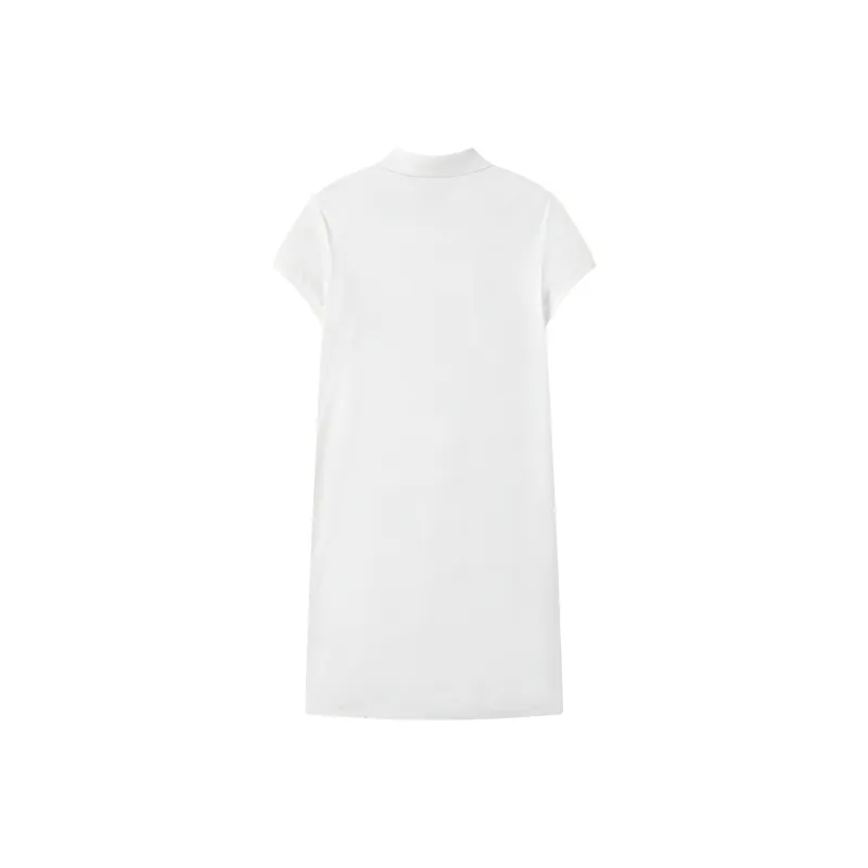FILA TENNIS Short Sleeved Dress Women's Jade White-1