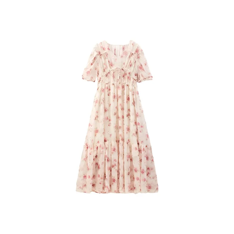 PEACEBIRD Short Sleeved Dress Women's-0