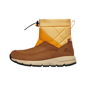 Danner Cloud Cap Thermal Slip Resistant Crew Outdoor Boots Women's Brown Orange