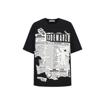 13 DEMARZO T Shirts Women's Black