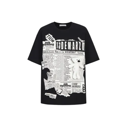 13 DEMARZO T Shirts Women's Black