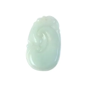 South Asia Bean Type Jadeite Pendants Unisex