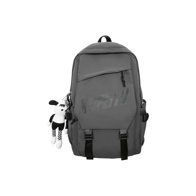 Yalu Nylon Backpack Unisex Multicolor-6