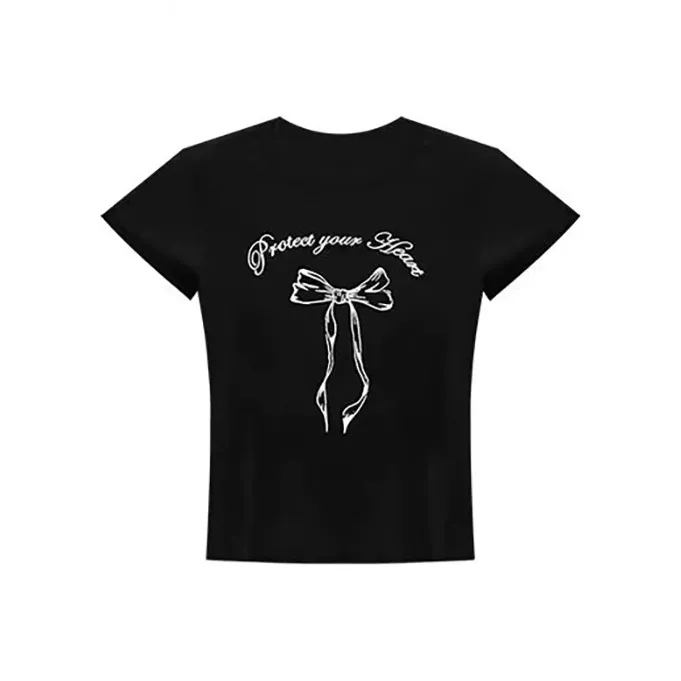 MPOX Crop Tops Women's Black-0