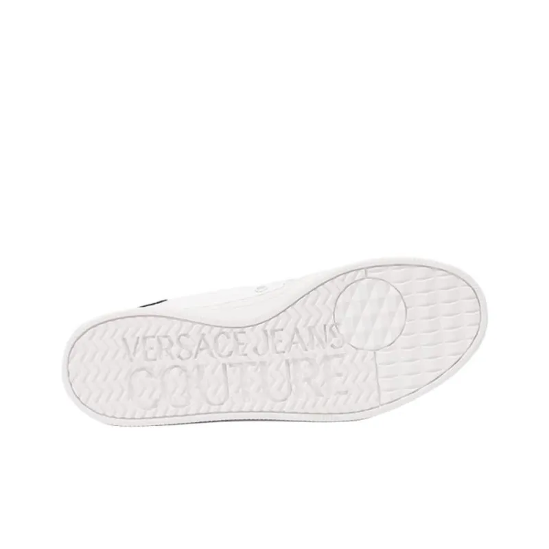 VERSACE JEANS COUTURE Court 88 Low Top Skateboard Shoes Men's White-5