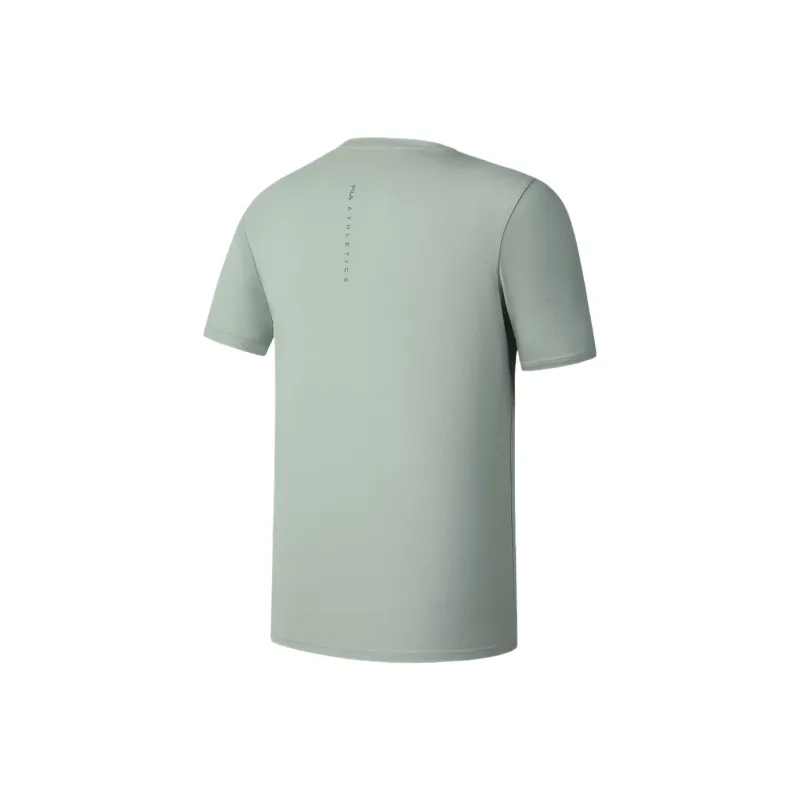 FILA Fitness T Shirt Men's Oat Gray-1