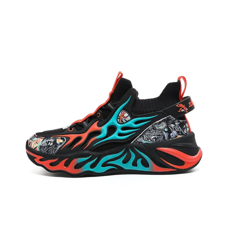 AMICNIEGD Breathable And Slip Resistant Mid Top Casual Shoes Unisex-11