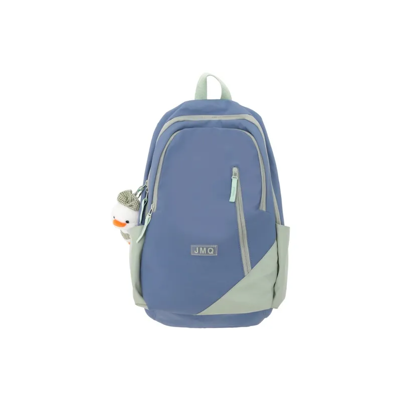 Meow In The Grass Nylon Backpack Unisex Ecru/Black/Pink/Blue-13