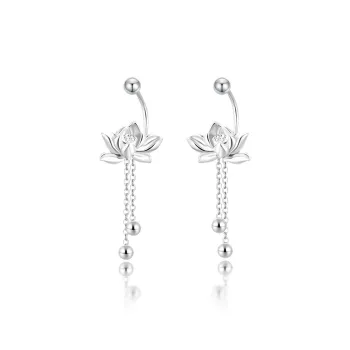 VASO S999 Fine Silver Earrings Women's