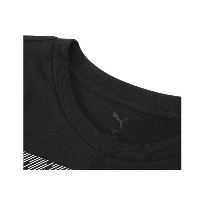 PUMA GRAPHICSWORDING T Shirt Men's Black 01-2
