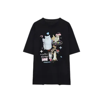 ABBY GODDESS T Shirts Women's Black