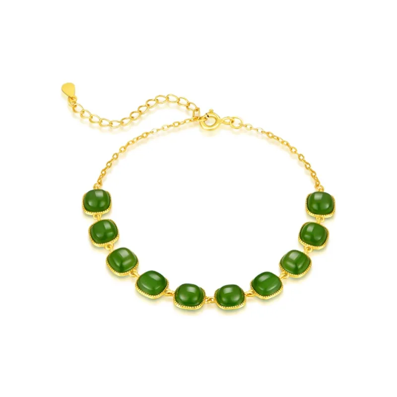 JINLIUFUJIXIANG Bracelets Jasper Women's-14