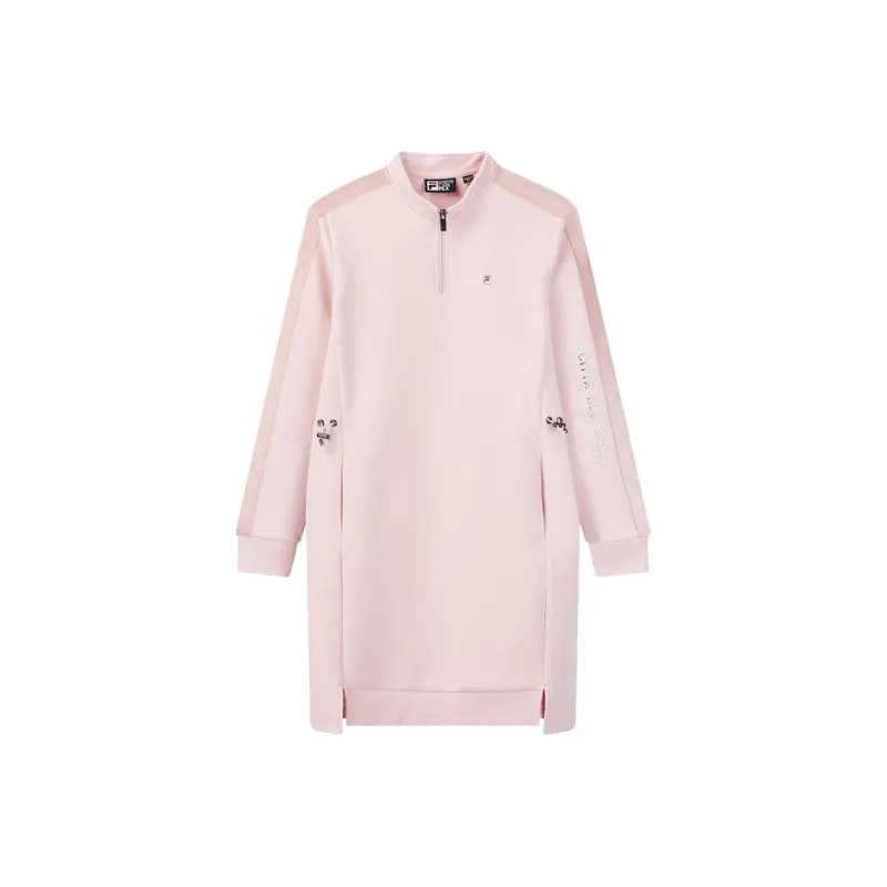 FILA Long Sleeved Dress Women's Sand Leather Pink-0